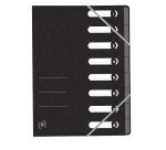 Trieur standard Oxford a4 8 positions couverture carte assortis