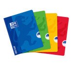 Cahier Oxford OpenFlex 17x22cm grands carreaux Seyès 192 pages brochées couverture polypro coloris assortis