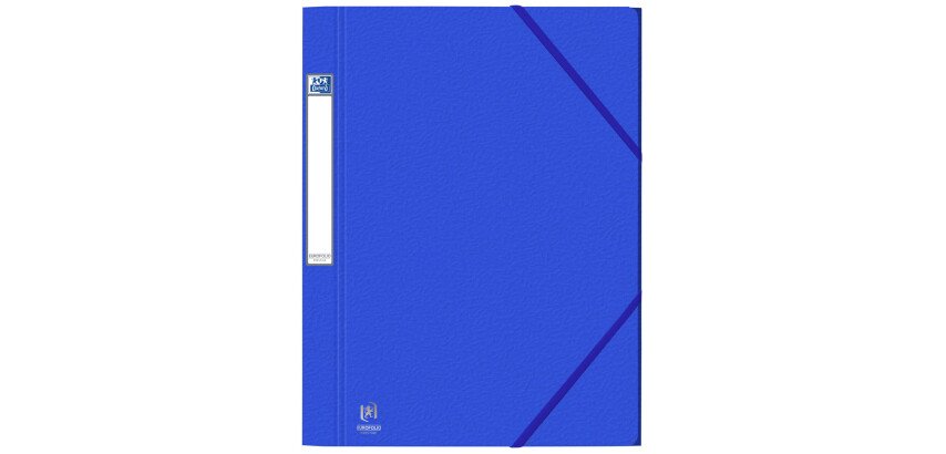 Chemise 3 rabats Oxford Eurofolio+ prestige A4 avec élastique couverture carte