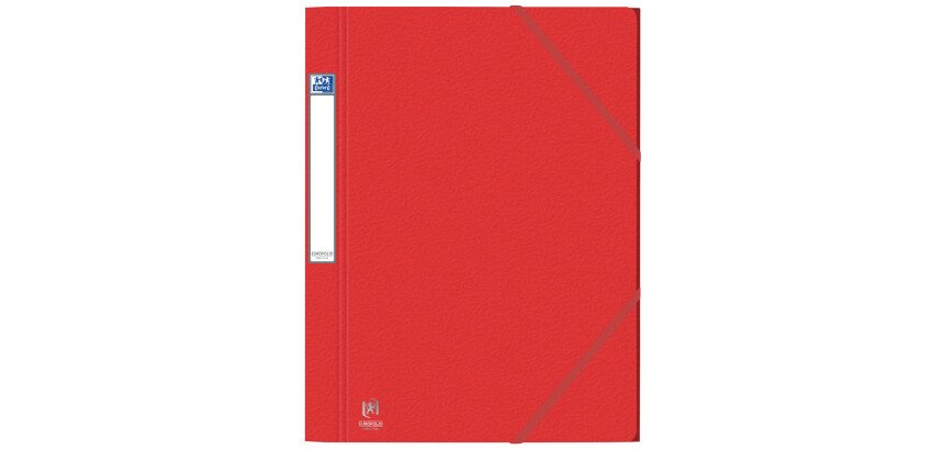 Chemise 3 rabats Oxford Eurofolio+ prestige A4 avec élastique couverture carte