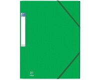 Chemise 3 rabats Oxford eurofolio+ prestige a4 avec élastique couverture carte vert