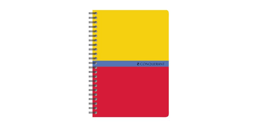 Spiralheft Conquérant 10,5 x 14,8 cm 5 x 5 mm 100 Seiten