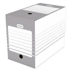 Pack 20 boites d'archivage Elba d20 automatique gris pacx20