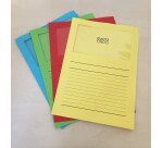 Boite de 100 pochettes-coin Elco ordo classico 22x31cm papier épaisseur 120g assortis