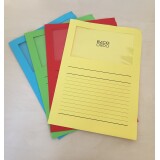 Boite de 100 pochettes-coin Elco ordo classico 22x31cm papier épaisseur 120g coloris assortis