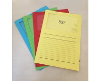Boite de 100 pochettes-coin Elco ordo classico 22x31cm papier épaisseur 120g assortis