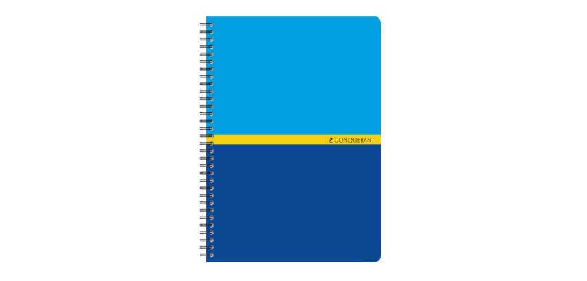 Spiralnotizbuch Conquerant 14,8 x 21 cm 5 x 5 mm 180 Seiten
