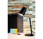 Lampe de bureau led Unilux flexio2 prise europe noir