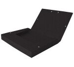 Boîte Oxford capacité standard top file+ 24x32cm dos 25mm avec élastique couverture carte assorti