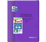 Cahier de travaux pratiques Easybook Oxford agrafe 240x320 80pages seyes/uni assorti