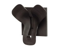 Patère trio magnétique Unilux noir