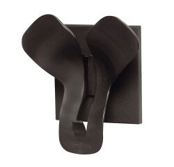 Patère trio magnétique Unilux noir