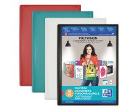 Protège-documents Oxford polyvision a4 40 vues / 20 pochettes couverture polypro  opaque assorti