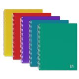 Protège-documents à spirale Oxford school life a4 80 vues / 40 pochettes couverture polypro coloris toniques