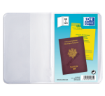 Etui passeport 8,8x12,5 pvc 20/100ème incolore