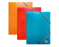 Chemise elastique Oxford school life a6 polypro translucide assorti