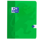 Carnet Oxford Color Life 17x22cm grands carreaux Seyès 192 pages brochées couverture carte coloris assortis