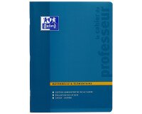 Cahier Oxford enseignants maternelle et élémentaire 24x32cm réglure spécifique 100 pages agrafées coloris assortis