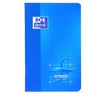 Carnet Oxford infinium 9x14cm petits carreaux 5mm 96 pages agrafées couverture synthétique coloris assortis