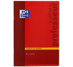 Cahier de notes Oxford enseignants A4 réglure spécifique 44 pages agrafées coloris assortis