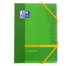 Cahier Oxford enseignants secondaire A4 réglure spécifique 144 pages agrafées coloris assortis