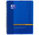 Cahier Oxford enseignants professeur principal A4+ réglure spécifique 156 pages reliure spirale coloris assortis