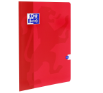 Cahier Oxford Color Life A4 grands carreaux Seyès 192 pages brochées couverture carte coloris assortis