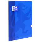 Cahier Oxford Color Life A4 grands carreaux Seyès 192 pages brochées couverture carte coloris assortis