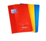Carnet Oxford infinium 9x14cm petits carreaux 5mm 96 pages agrafées couverture synthétique coloris assortis