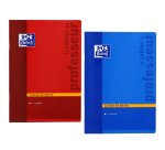 Cahier de notes Oxford enseignants A4 réglure spécifique 44 pages agrafées coloris assortis