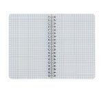 Carnet Oxford Color Life 11x17cm petits carreaux 5mm 180 pages reliure spirale couverture carte coloris assortis