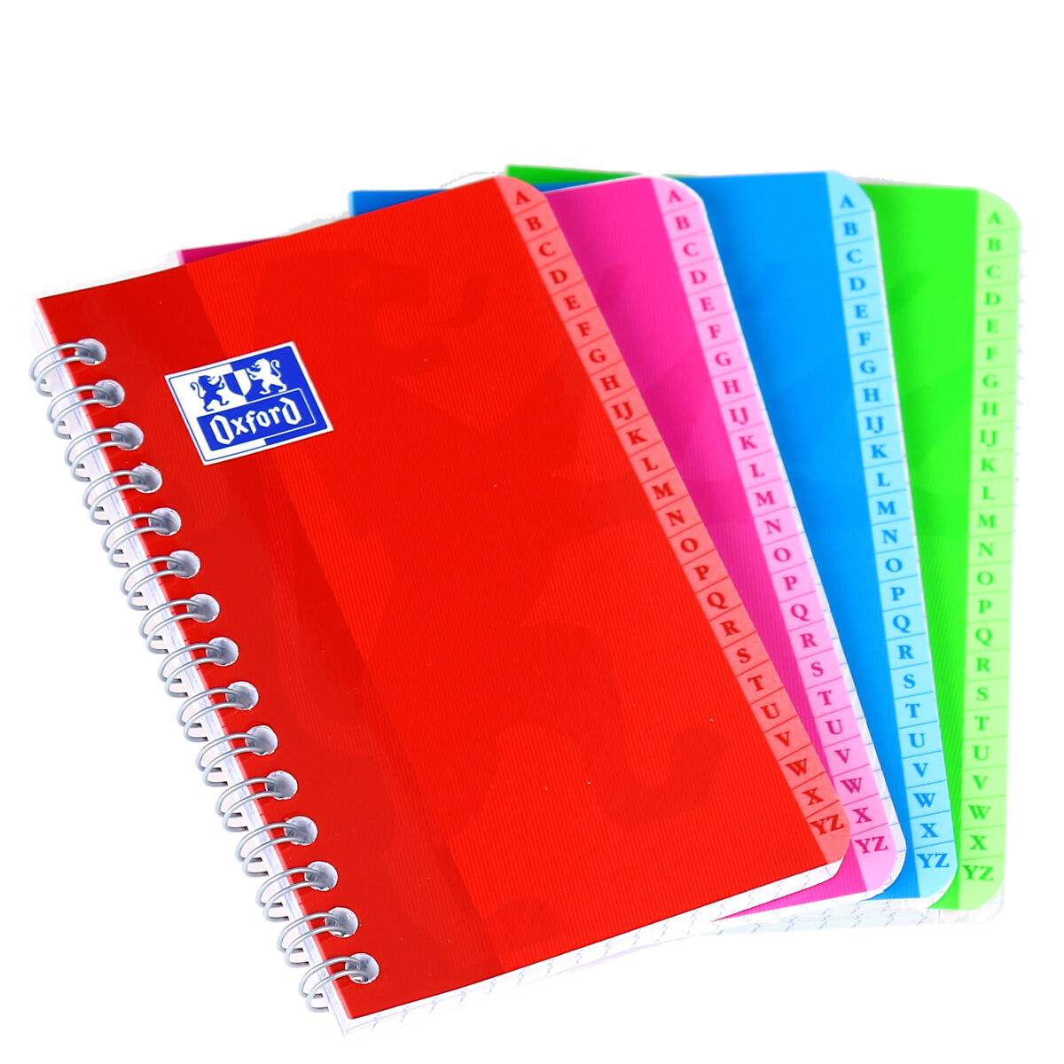 Répertoire Oxford Color Life 17x22cm - Petit Carreaux 5mm, 180 Pages - Couleurs Aléatoires