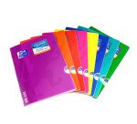 Cahier OpenFlex A4 grands carreaux Seyès 96 pages agrafées couverture polypro