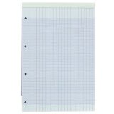 Bloc de bureau agrafé Color Life Oxford  21 x 29,7  grands carreaux 160 pages