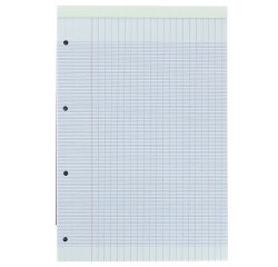 Bloc de bureau agrafé Color Life Oxford  21 x 29,7  grands carreaux 160 pages
