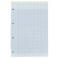 Bloc de bureau agrafé Color Life Oxford  21 x 29,7  grands carreaux 160 pages