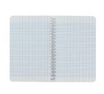 Carnet Oxford Color Life 11x17cm grands carreaux Seyès 100 pages reliure spirale couverture carte coloris assortis