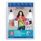 Protège-documents Oxford polyvision a4 80 vues / 40 pochettes couverture polypro translucide incolore
