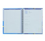 Cahier Oxford enseignants professeur principal A4+ réglure spécifique 156 pages reliure spirale coloris assortis