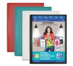 Protège-documents Oxford Polyvision A4 120 vues / 60 pochettes couverture polypro opaque assorti
