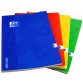 Cahier Oxford openflex 24x32cm grands carreaux seyès 192 pages brochées couverture polypro coloris assortis