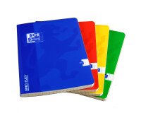 Cahier Oxford openflex 17x22cm grands carreaux seyès 192 pages brochées couverture polypro coloris assortis