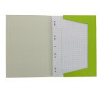 Copies doubles Oxford a4 petits carreaux 5mm margés 200 pages étui carte vert
