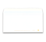 Boite de 50 enveloppes Oxford 110x220  auto adhésives precasee inviolables -  blanc