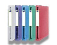 Classeur Oxford 2nd life a4xl dos 40mm 4 anneaux ronds couverture polypro coloris assortis