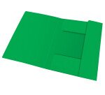 Chemise 3 rabats Oxford eurofolio+ prestige a4 avec élastique couverture carte vert
