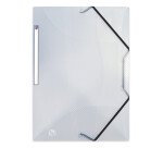 Chemise 3 rabats Oxford Hawaï A4 avec élastique couverture polypro