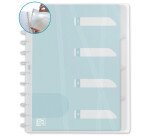 Protège-documents Oxford Variozip Hawaï A4 60 vues / 30 pochettes amovibles couverture polypro incolore