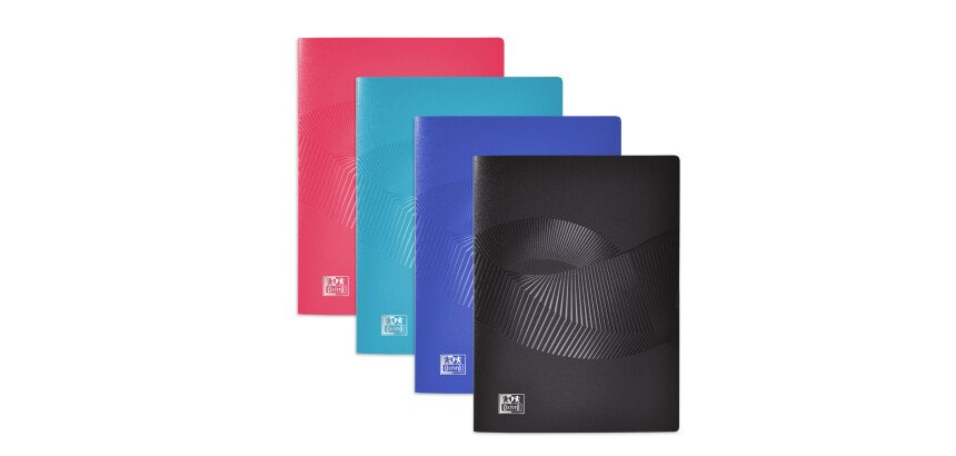 Protège-documents Oxford Osmose A5 40 vues / 20 pochettes couverture polypro coloris assortis