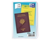 Etui passeport 8,8x12,5 pvc 20/100ème incolore